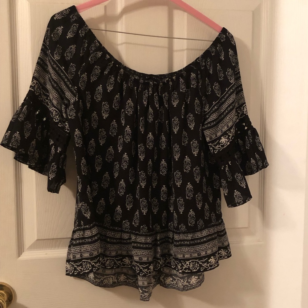Socialite Off-the-Shoulder Top